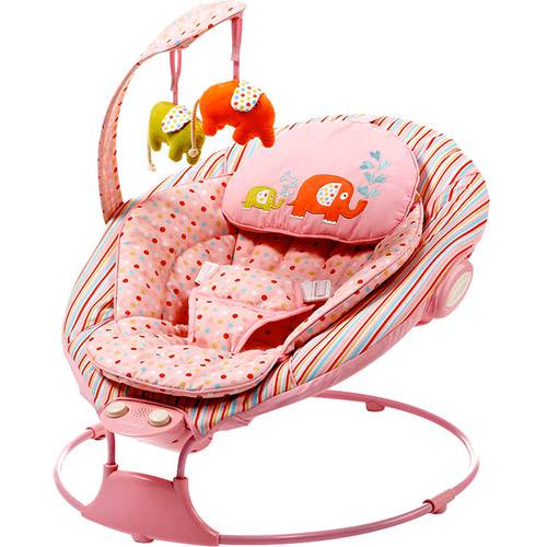 Tudo sobre 'Assento Bouncer Baby Confort Rosa - Safety 1st'