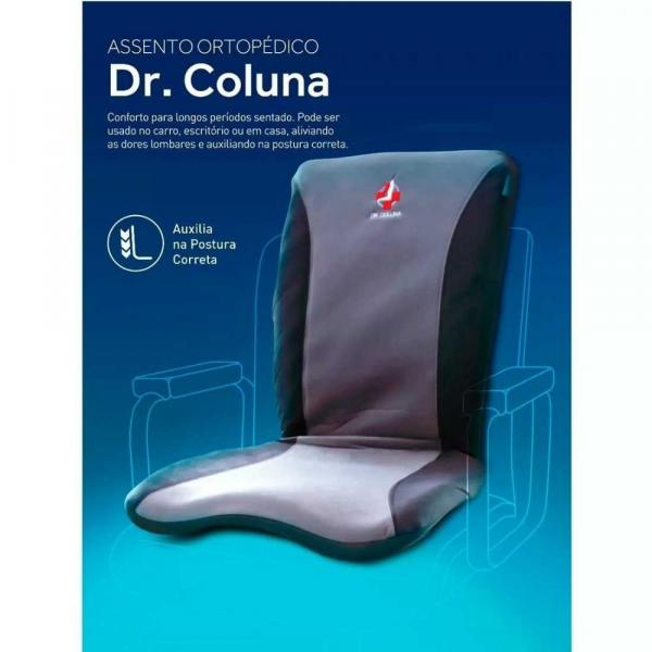 Assento Ortopédico Dr. Coluna Relaxmedic - RM-AO2703A