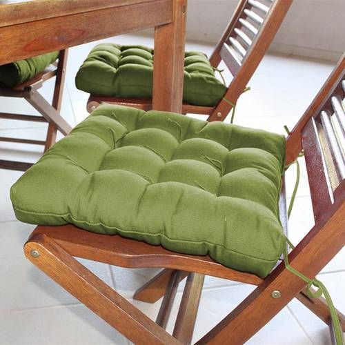 Assento para Cadeira Futton Confort - 40 X 40 Cm Oliva