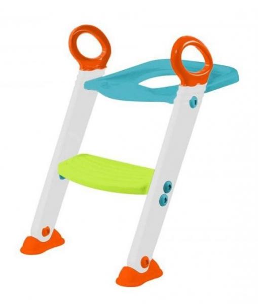 Assento Redutor Infantil com Escada Azul Buba - Buba Toys