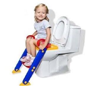 Assento Redutor para Vaso Sanitario Infantil com Escada Troninho com Escadinha para Criança