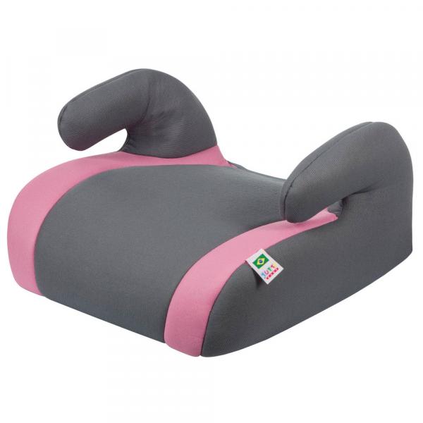 Assento Safety e Comfort - Cinza e Rosa - Tutti Baby