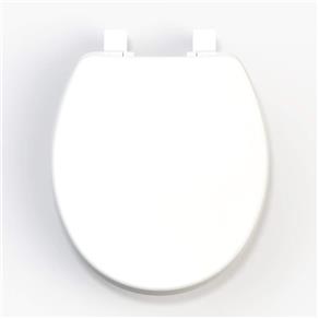 Assento Sanitário Oval Polipropileno Solution Soft Close Tupan Branco