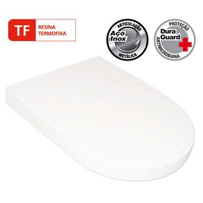 Assento Sanitário Tupan Link Termofixo Evolution com Soft Close - Branco