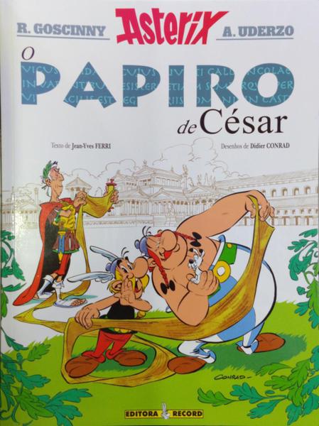 Asterix - o Papiro de Cesar - Record