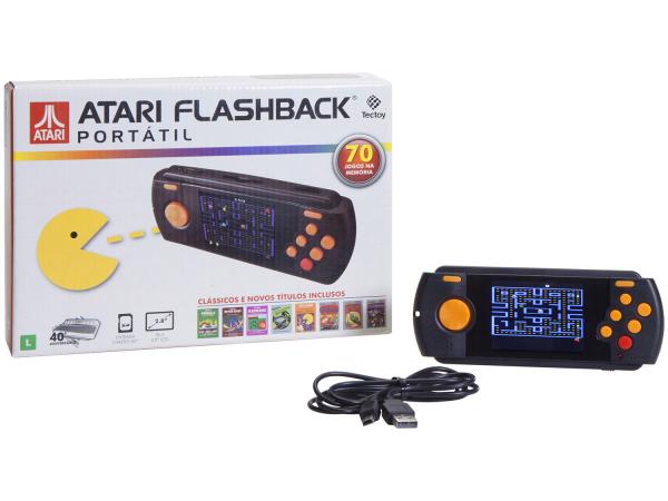 Tudo sobre 'Atari Flashback 8 Portátil Tectoy - com 70 Jogos'