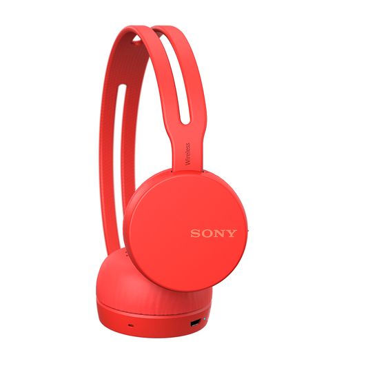 Audífonos Inalámbricos Sony WHCH400 Bluetooth - Rojo