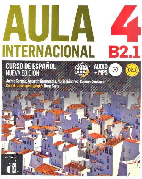 Aula Internacional 4 - Libro Del Alumno Con Ejercicios Y CD Audio - Nueva Edición - Difusion