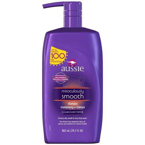 Tamanhos, Medidas e Dimensões do produto Aussie Smooth Shampoo 865 Ml