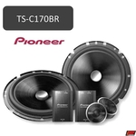 Auto Falante 6 Kit Duas Vias Pioneer Ts-c170br 120w Completo