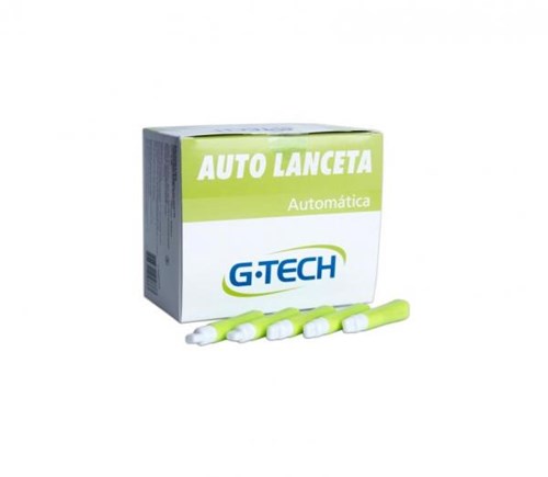 Auto Lanceta G-Tech 21G - (Caixa com 100 Unidades)