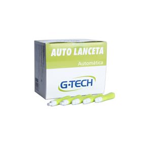 Auto Lanceta G-tech 28G - Caixa com 100 Lancetas