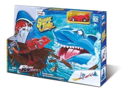 Auto Pista Fresh Metal - Shark Jump Playset - Maisto Maisto
