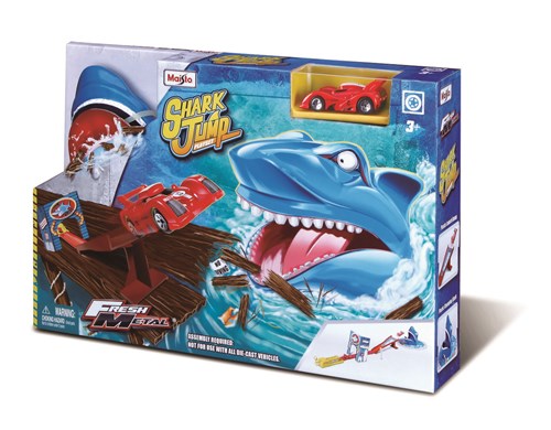 Auto Pista Fresh Metal - Shark Jump Playset - Maisto