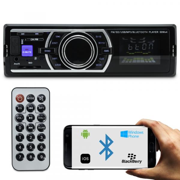 Auto Rádio Automotivo Bluetooth Usb Mp3 Player Sd Fm Aux Top CDX-3565BT - Oh Pro