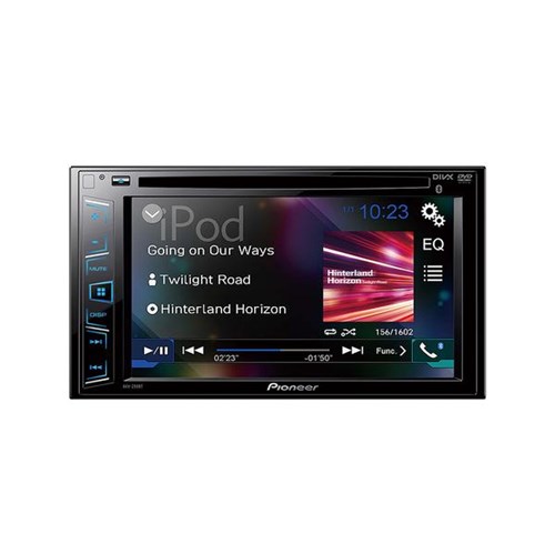 Auto Rádio DVD/USB/AM/FM/Bluetooth AVH-298BT Preto - Pioneer