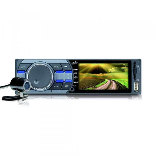Tudo sobre 'Auto Rádio MP5 Player Automotivo com Câmera de Ré - NVS3030CR - Naveg'