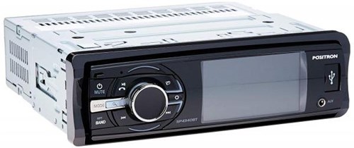 Auto Rádio Positron SP4340BT Tela 3" Bluetooth DVD MP3 USB FM Entrada Auxiliar