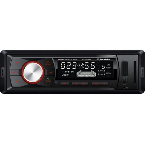 Auto Rádio Roadstar RS-2709BR Usb/am/fm/bluetooth