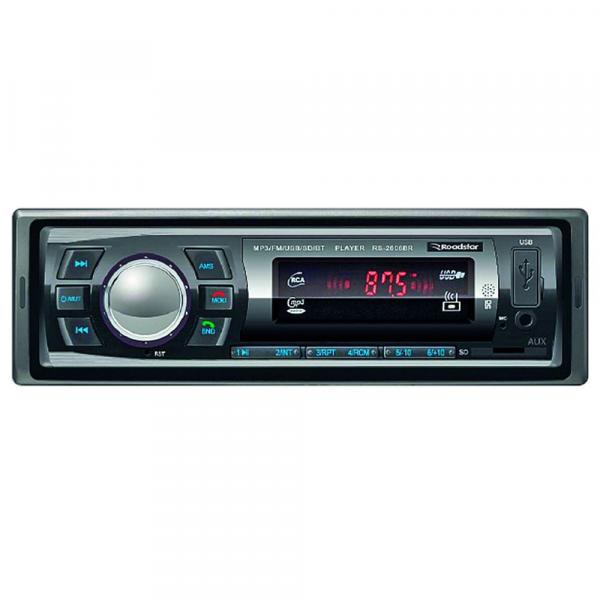 Auto Rádio Roadstar RS2606BR BT/FM/SD/AUX 4x25RMS - Roadstar Brasil