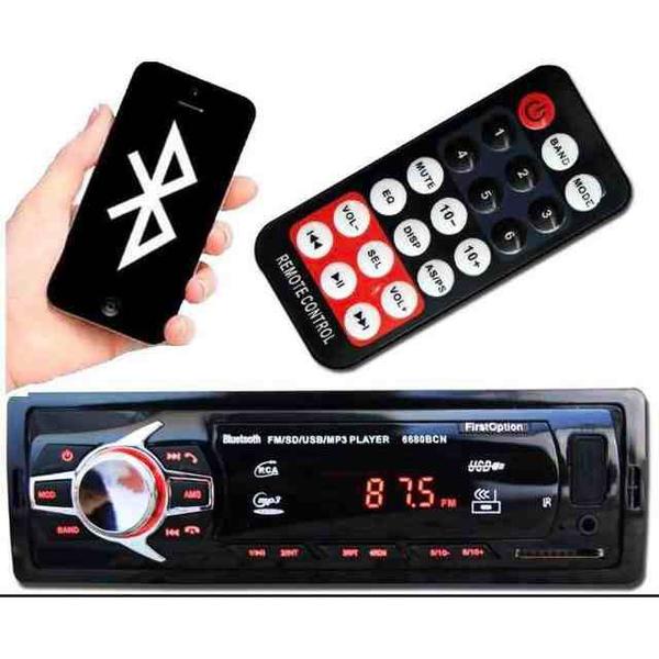 Auto Rádio Som Automotivo Bluetooth Mp3 Player Usb Fm Sd Aux - Roadrover