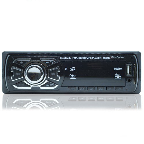 Auto Rádio Som Mp3 Player Automotivo Carro Bluetooth Fm Sd Usb Controle - First Option