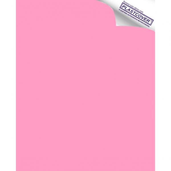 Tudo sobre 'Autoadesivo Plastcover Colorido Liso Opaco Rosa Claro 45CM X 10M'