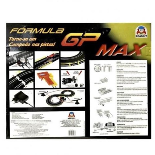 Autorama Pista Eletrica Formula Gp Max 5803 - Braskit