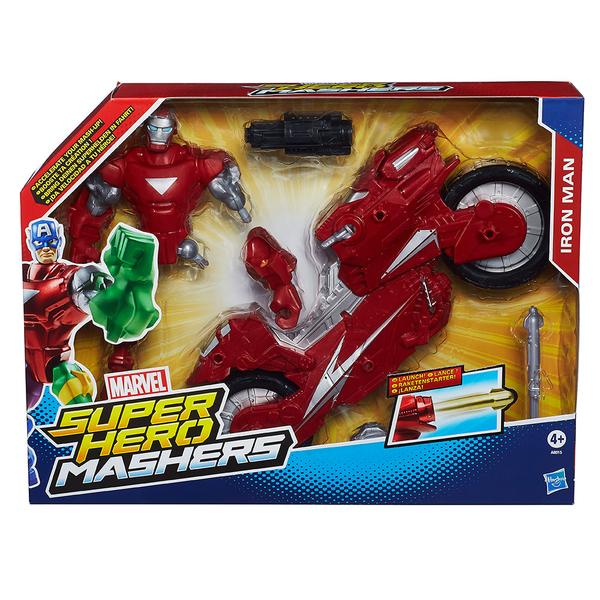 Avengers Boneco Homem de Ferro com Veículo - Hasbro