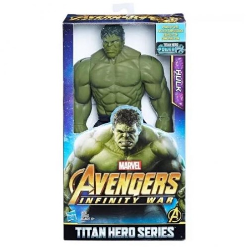 Avengers Figura 12 Titan Hero Hulk - E0571 - Hasbro