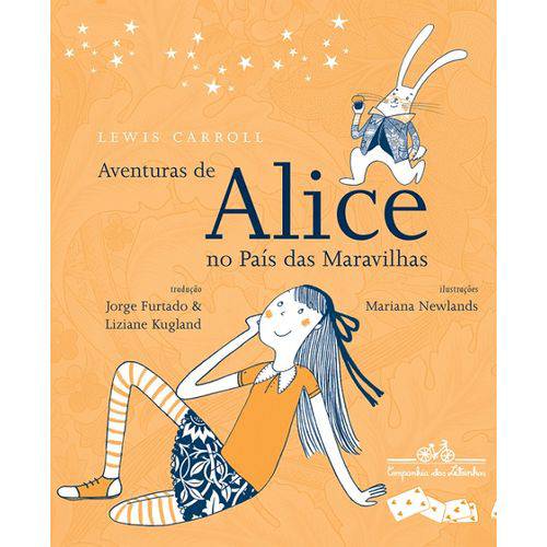 Tamanhos, Medidas e Dimensões do produto Aventuras de Alice no Pais das Maravilhas - Cia das Letrinhas