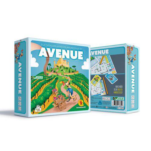 Avenue Jogo de Estrategia PaperGames J016