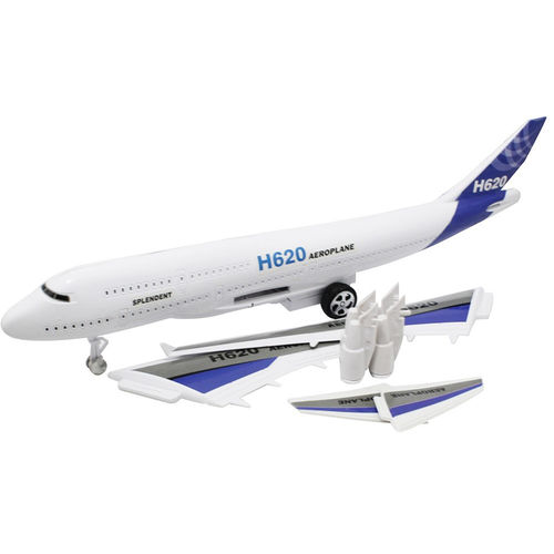 Avião de Brinquedo Miniatura para Colecionador Decorativo Personalizado Luz Fricção Aeroplane Airbus