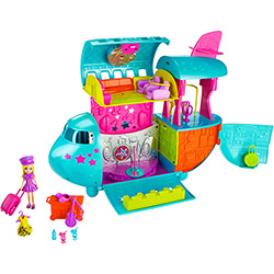 Avião Turnê da Polly Pocket - Mattel
