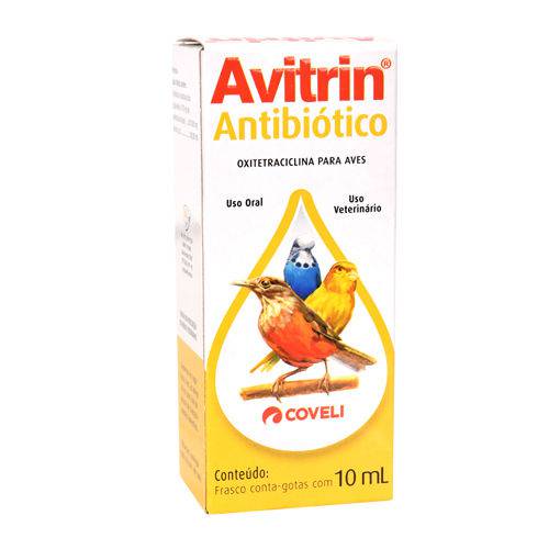 Avitrin Antibiótico para Aves 10ml