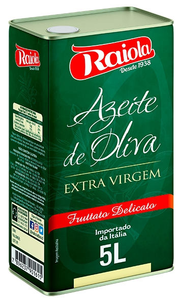 Azeite de Oliva Extra Virgem Italiano 5L - Raiola