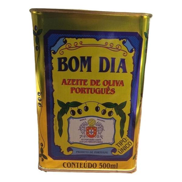 Azeite de Oliva Virgem 500ml Bom Dia Lata Português