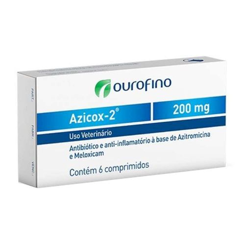 Azicox-2 200 Mg com 6 Comprimidos