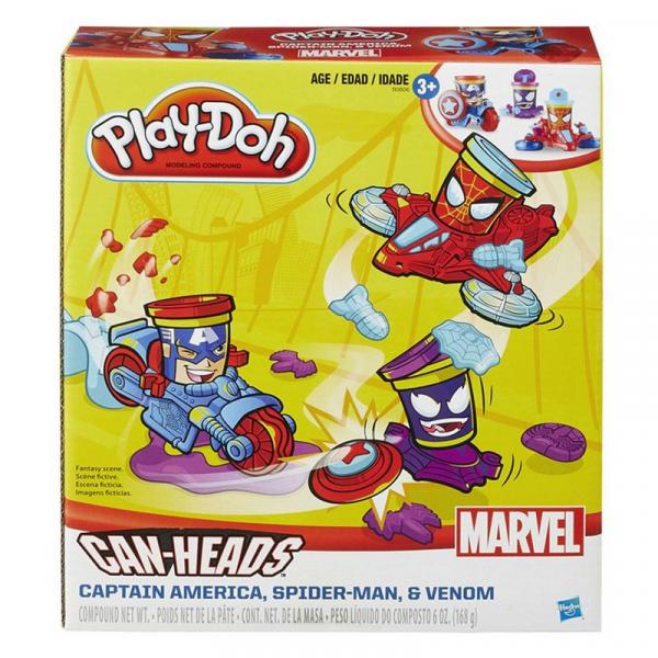 B0606 Play Doh Play Doh Veículos da Marvel - Hasbro