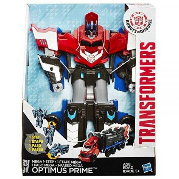 B1564 Transformers Robots In Disguise Mega Optimus Prime - Hasbro
