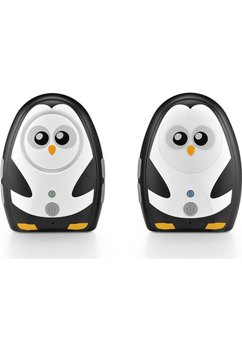 Baba Eletrônica Áudio Digital Pinguim Multikids Baby Preto