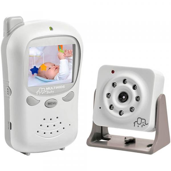 Babá Eletrônica Digital com Câmera Multikids Baby - BB126 - Multilaser