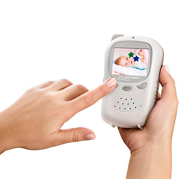 Babá Eletrônica Digital com Câmera Multikids Baby BB126 - Multilaser