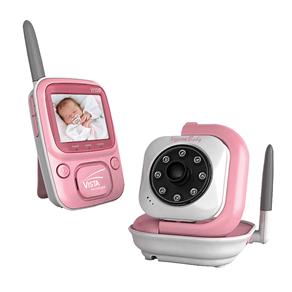 Babá Eletrônica Digital Vista Siga-Me Baby com Monitor Colorido Bivolt - Rosa