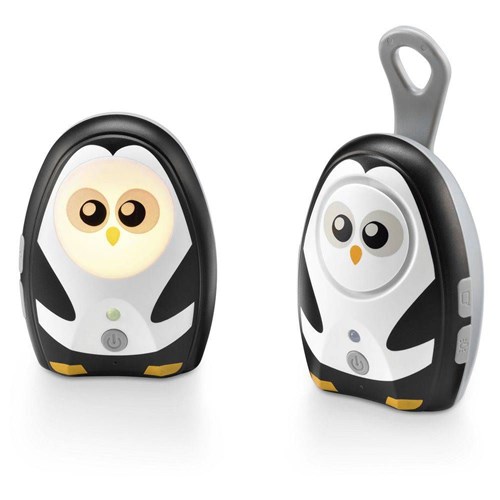 Babá Eletrônica Multikids Baby Áudio Digital Pinguim
