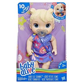 Baby Alive Bebê Primeiros Sons Loira - Hasbro