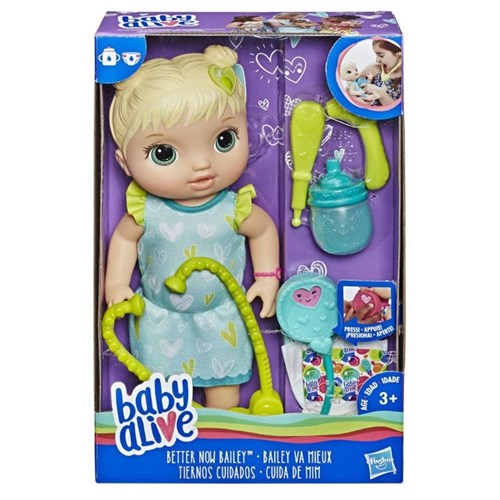 Baby Alive Cuida de Mim Loira E5834-Hasbro