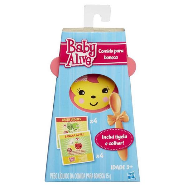 Baby Alive Kit Refil Comidinha - Hasbro