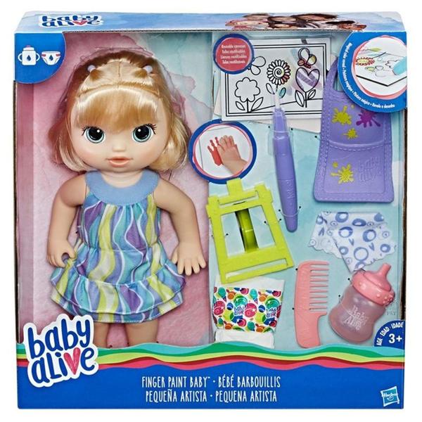 Baby Alive-Pequena Artista-Loira - Hasbro