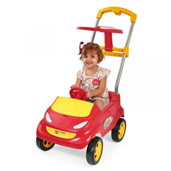Baby Car Carro Passeio Vermelho com Acessórios - Homeplay